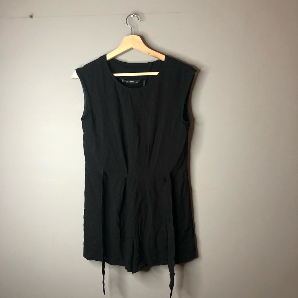 Zara black romper size small